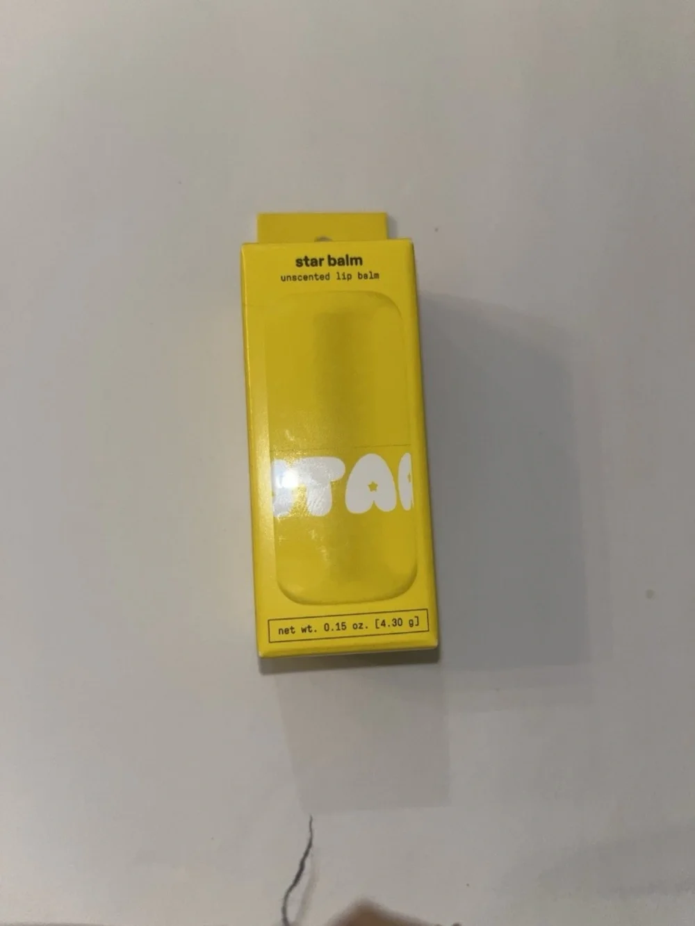 (3) Starface Unscented Lip Balm 4.3g/0.15oz. Full Size New Star Balm Trending